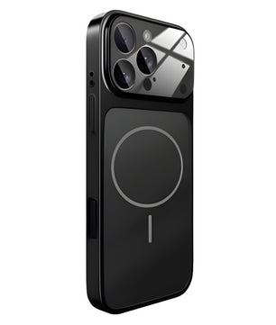 Original Glas Nano Matte Fall Für iPhone 17 Pro Max 16 15 14 13 Pro Max 17 Air Magnetische Magsafe Drahtlose lade Rüstung Funda