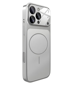 Original Glas Nano Matte Fall Für iPhone 17 Pro Max 16 15 14 13 Pro Max 17 Air Magnetische Magsafe Drahtlose lade Rüstung Funda